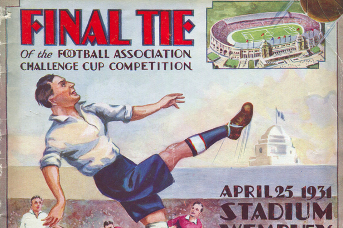 Wembley football programme 1931